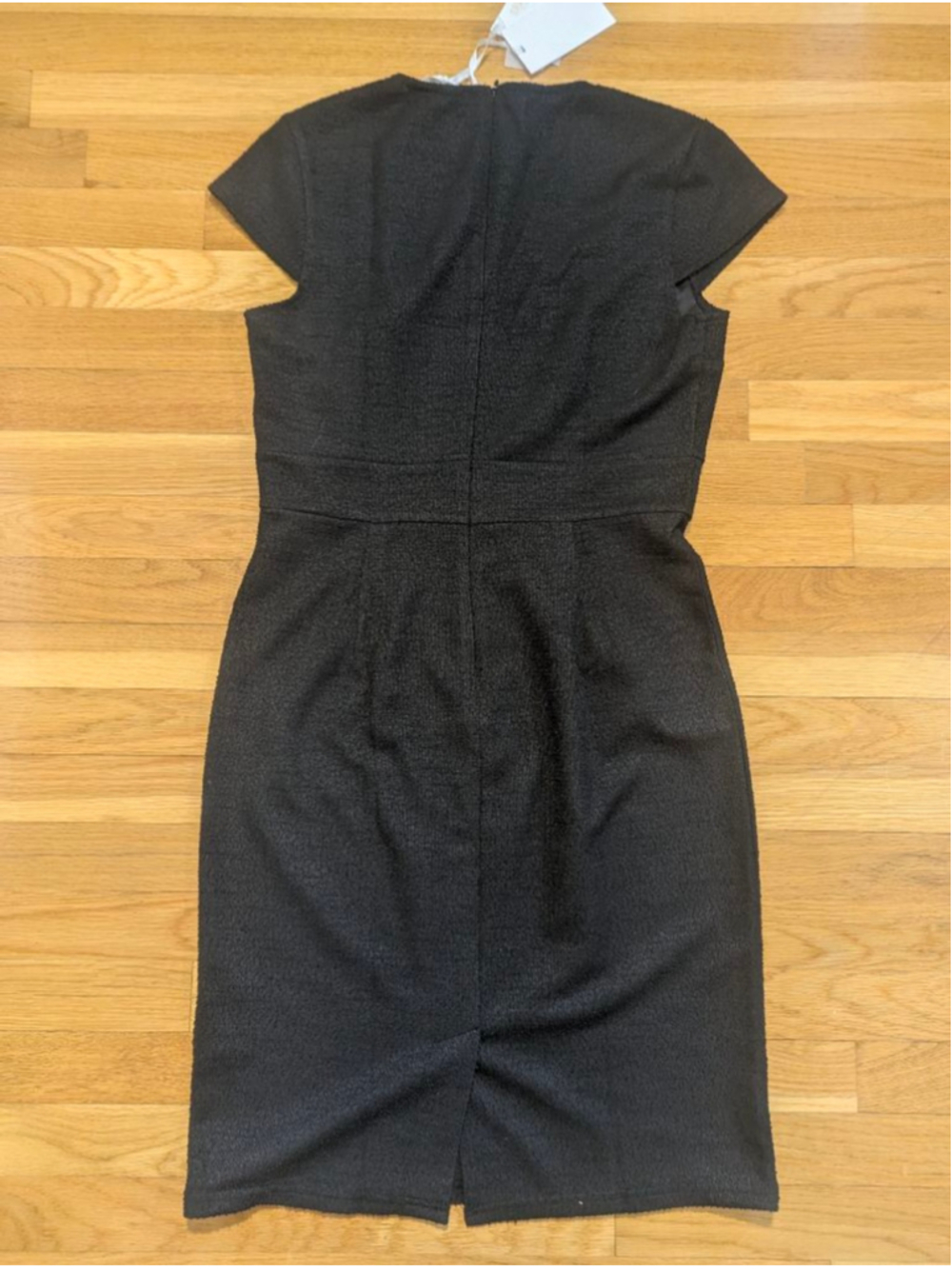 Grace Karin NWT Black Square Neck Retro Sheath Dress Large - Picture 3 of 13